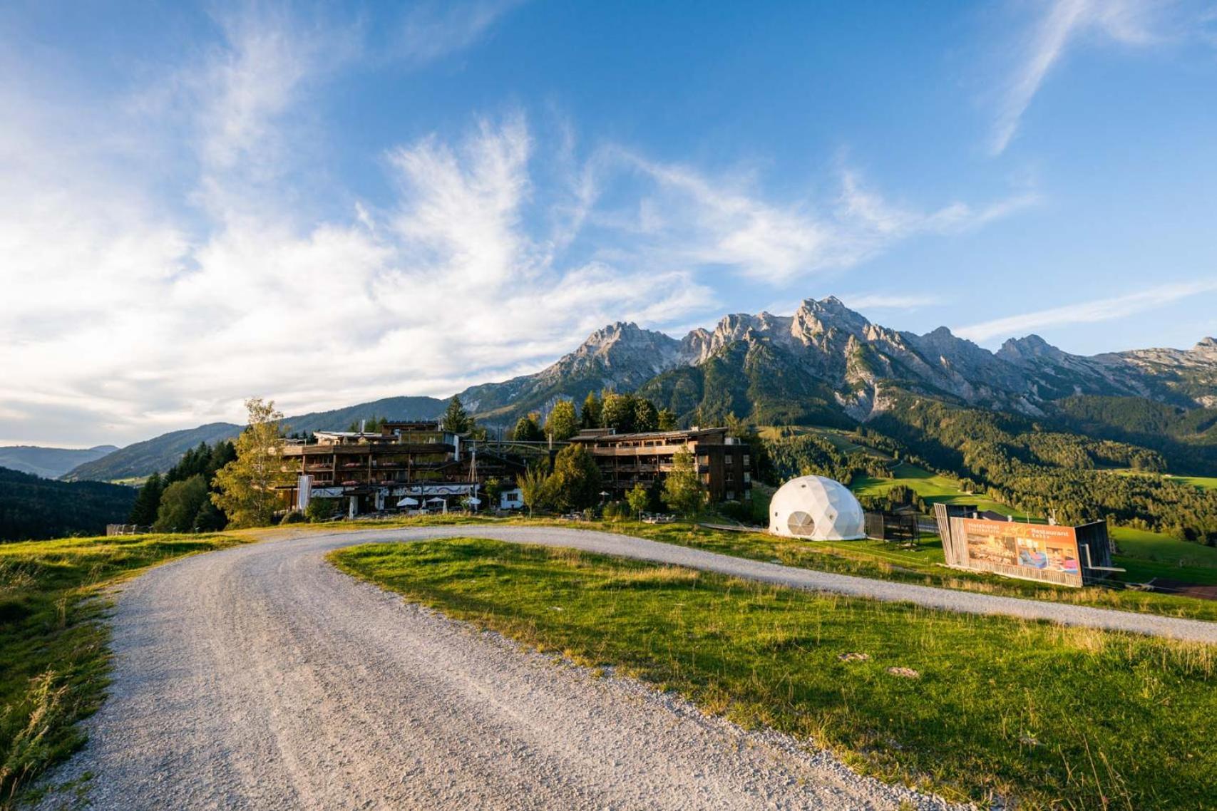 Holzhotel Forsthofalm Leogang Exteriér fotografie