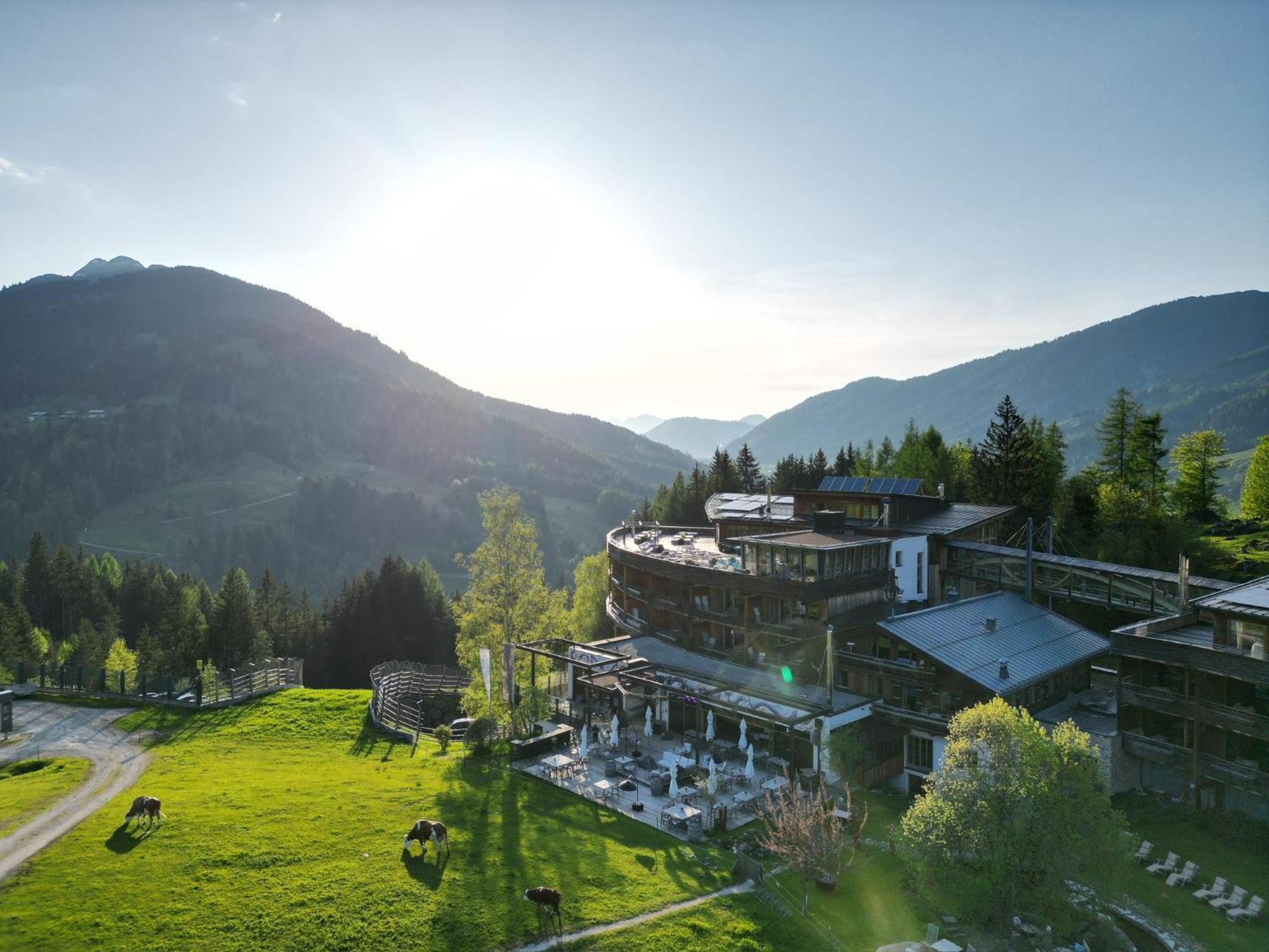 Holzhotel Forsthofalm Leogang Exteriér fotografie