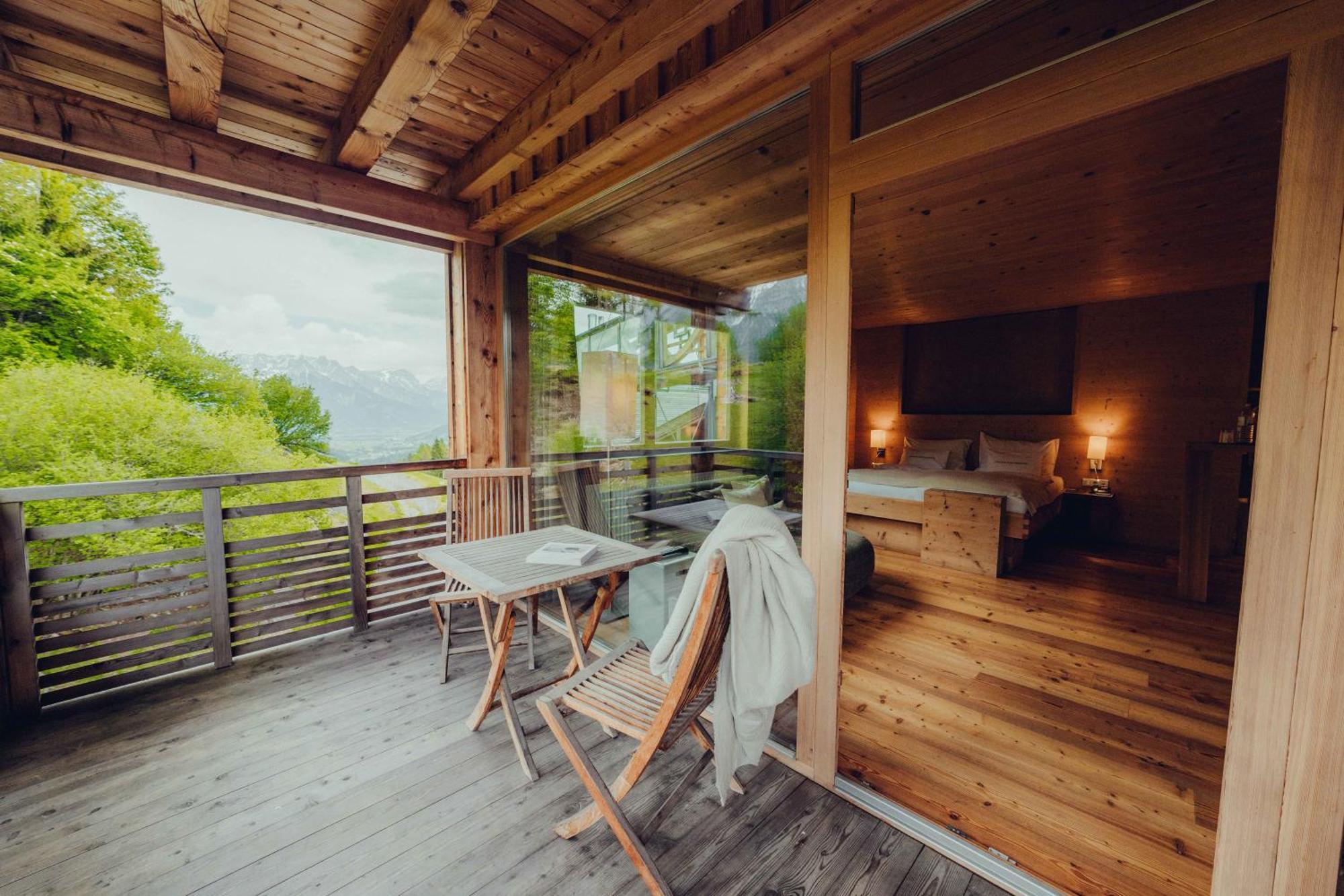 Holzhotel Forsthofalm Leogang Exteriér fotografie